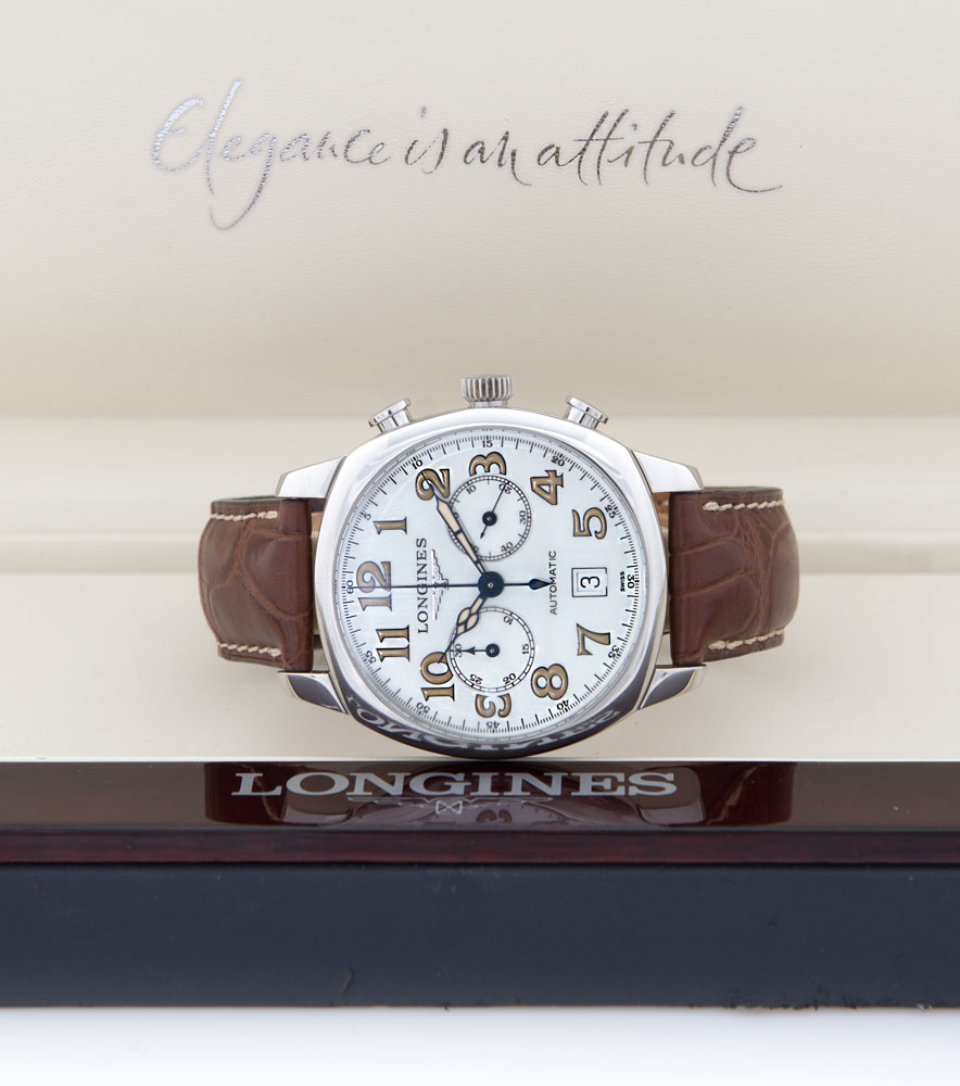 LONGINES LONGINES EFC CRONOGRAFO REF. L27054 SERIE RECENTE.Cassa n