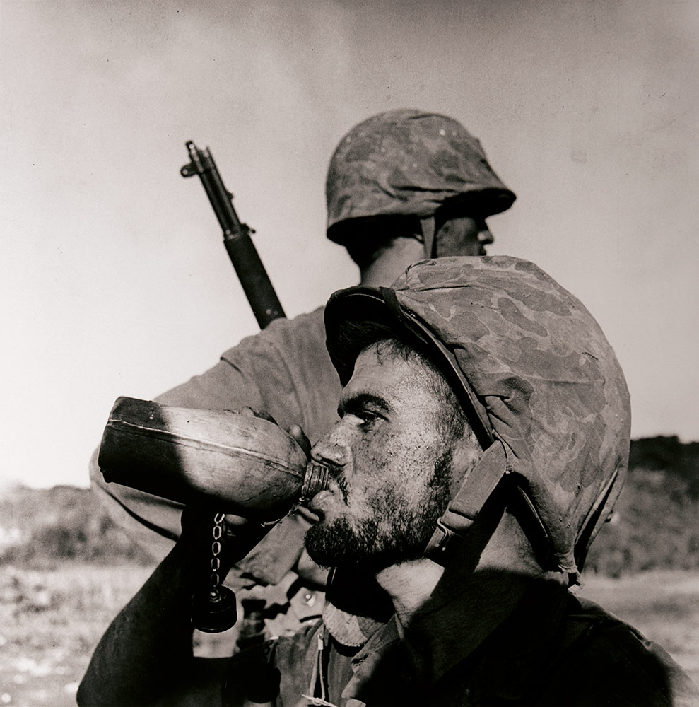 W. Eugene Smith 1918 1978 Soldiers Saipan 1944 Stampa alla