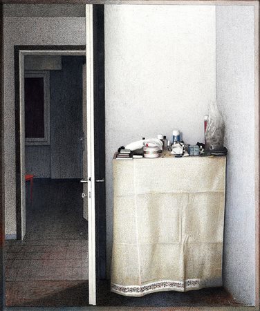 GIANFRANCO FERRONI 1927 - 2001 Oggetti da toilette, 1975 Tecnica mista su...