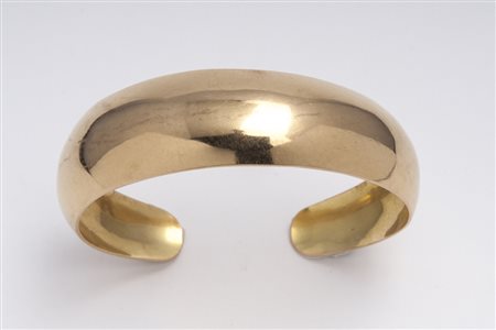 BRACCIALE IN ORO GIALLO rigido, Peso g 23 A GOLD BANGLE