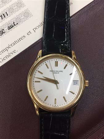 PATEK PHILIPPE - OROLOGIO IN ORO modello Calatrava ref 3998 S.G. movimento...