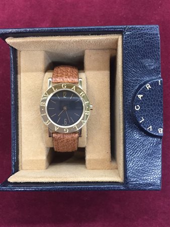 BULGARI - OROLOGIO DA DONNA IN ORO cassa circolare in oro 18k, quadrante...