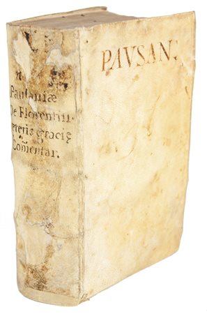 Pausanias, De florentiss. veteris Graeciae regionibus commentarii a Romulo...