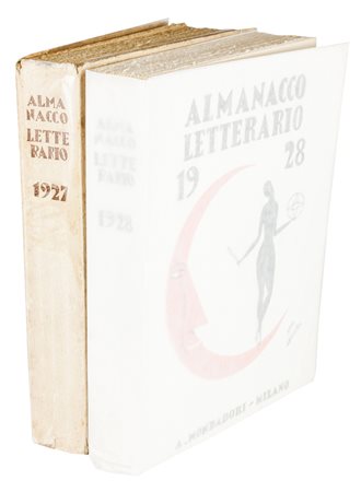 Almanacco letterario 1927.Milano: Mondadori, 1926.In-8&deg; (mm 200x150)....