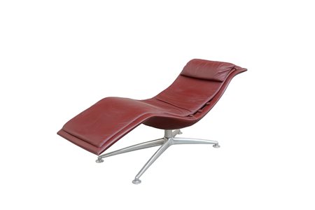 Dieter Horn Chaise longue modello "Larus". Produzione Poltrona Frau, Italia,...