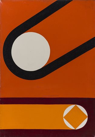 WALTER FUSI (1924-2013) Penetrazioni nello spazio, 1967 Acrilici su tela cm...