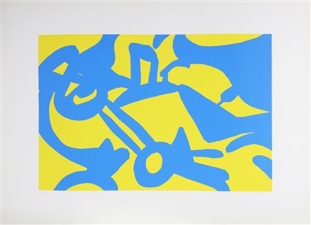 ACCARDI CARLA (1924 - 2014) Senza titolo. Serigrafia. Cm 105,00 x 75,00....