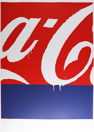 SCHIFANO MARIO (1934 - 1998) Coca Cola. . Litografia. Cm 68,00 x 88,00....