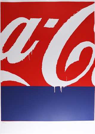 SCHIFANO MARIO (1934 - 1998) Coca Cola. . Litografia. Cm 68,00 x 88,00....