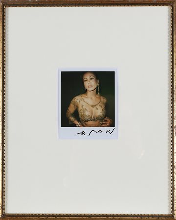 ARAKI NOBUYOSHI (n. 1940) Senza titolo. 2013. Polaroid. Cm 8,90 x 10,80....