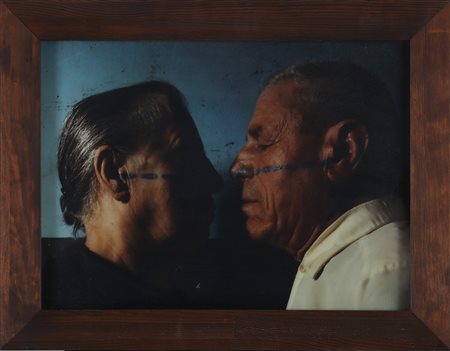 ZAZA MICHELE (n. 1948) Binomio celeste. . 1978. Fotografia. Cm 28,00 x 38,00....