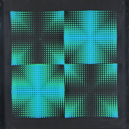 ALBERTO BIASI 1937 Senza titolo, 1972 Multiplo, plexiglass serigrafato su...