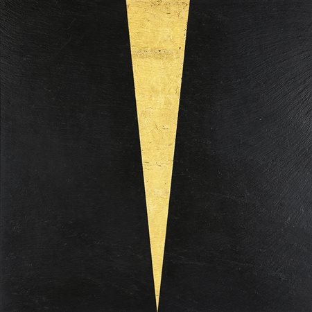 ELIO MARCHEGIANI 1929 Grammatura d’oro, 1977 Grammatura di colore su lavagna,...