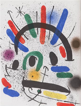 JOAN MIRÒ (Montroig 1893 - Palma di Maiorca 1983) Composizioni II e VI, 1972...