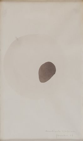 LUCIO FONTANA (Argentina 1899 - Varese 1968) Senza titolo, 1948 Acquarello su...