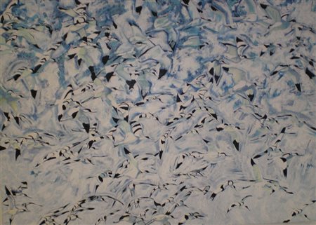 Moreno Pagliari "Avocette-te" 140x100 2007