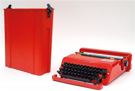 ETTORE SOTTSASSUna macchina da scrivere "Valentine".per OLIVETTI, 1969....