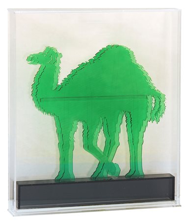 Gino MAROTTA (Campobasso, 1935 Roma, 2012) Dromedario verde, 2010,...