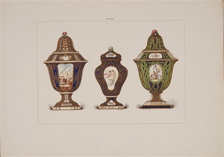 GARNIER, Édouard (1840-1903). La Porcelaine Tendre de Sèvres. Parigi: Maison...