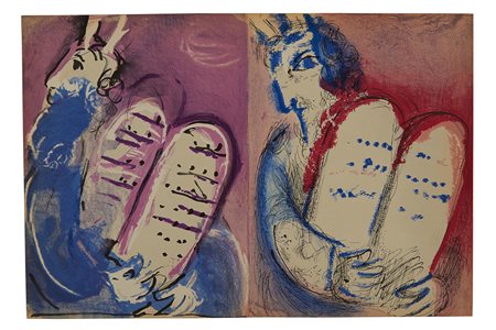 CHAGALL, Marc (1887-1985). Bible, Verve Vol VIII, Nos 33 et 34. Parigi:...