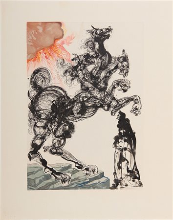 DALI, Salvador (1904-1989) -- DANTE ALIGHIERI. La Divina Commedia. Verona:...