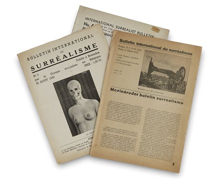 [SURREALISMO] -- Bulletin international du Surréalisme. Numero 1. Praga:...