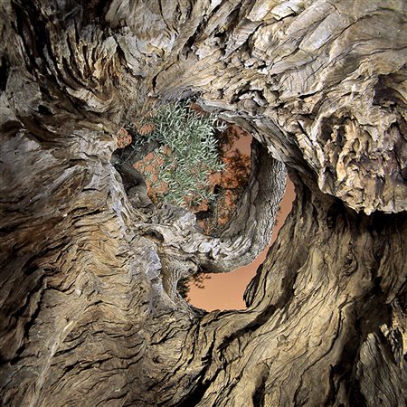 PASQUALE LADOGANA Castellana Grotte 1959 " Vulcano " 2016 fotografia su carta...