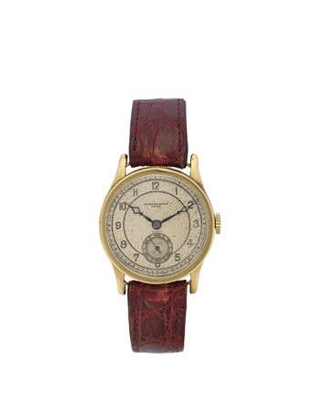 UNIVERSAL Orologio da polso da uomo in oro 18K Anni '40/'50 Quadrante,...