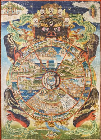 Thangka, Tibet XVIII- XIX secolo