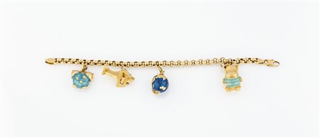 Bracciale charms in oro g 21