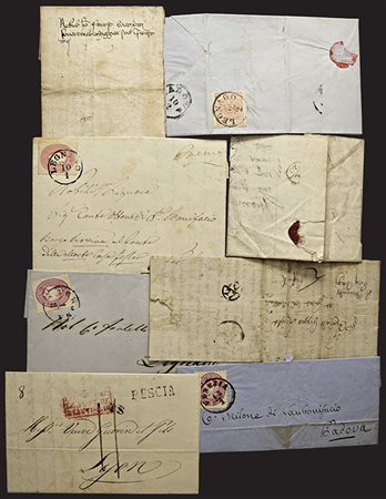 [ITALIA, GRAN BRETAGNA] 1405/1944 Collezione formata da 16 lettere del...