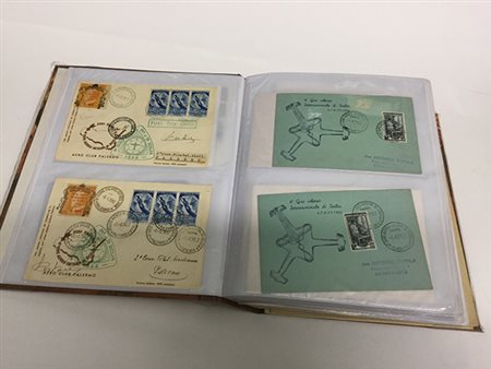 [POSTA AEREA - ITALIA] 1949/2002 "Giro Aereo di Sicilia", collezione...