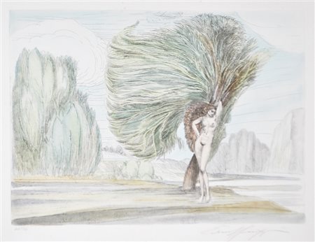 Ernst Fuchs (Wien 1930 –- 2015) Baum der Aphrodite, 1980;Baum der Aphrodite,...