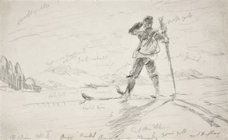 Alfons Siber (Schwaz 1860 – Hall in Tirol 1919) Skifahrer;Skifahrer...