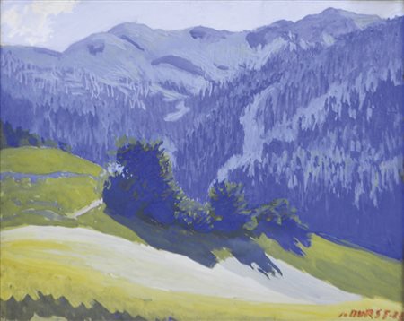 Josef Durst (Wien 1878 – Brixen 1950) Landschaft bei Brixen;Landschaft bei...