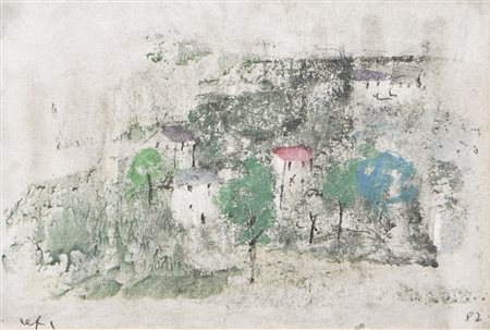 Anton Frühauf (Meran 1914 – 1999) Landschaft, 1982;Landschaft, 1982...