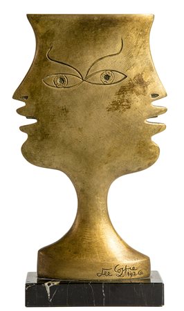 JEAN COCTEAU, Cyclades, 1924, Scultura in bronzo, n. esemplare 146/500, h. 22...