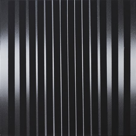 ENNIO FINZI (1931) Luce - Vibrazione, 1971-2013 Acrilici su tela cm 40x40...