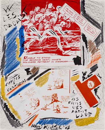 HANS RICHTER (1888-1976) Les films des Artist Dada, 1961 Collage e tecnica...