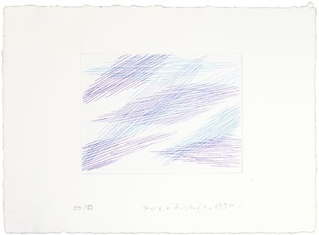 AUTORI VARI Lotto composto da: PIERO DORAZIO (1927-2005) Senza Titolo, 1990...