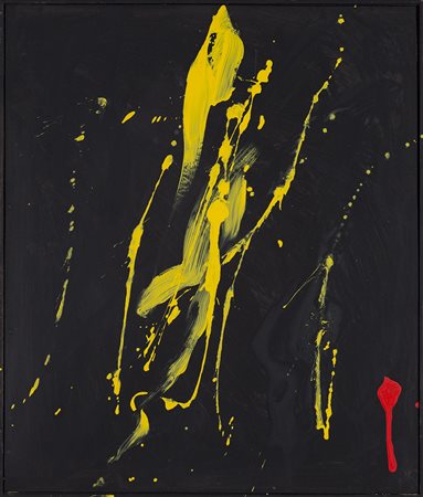 ENNIO FINZI (1931) Timbrica Jazz, 1956 Tecnica mista su faesite cm 53x45...