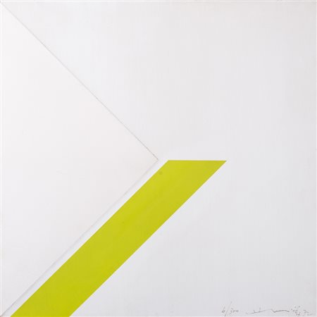 HSIAO CHIN (1935) Senza Titolo, 1972 Tecnica mista e applicazioni su lastra...