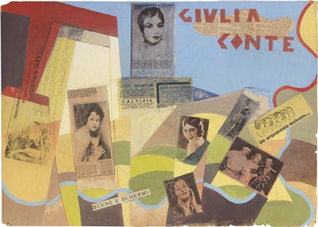 Giulio D'Anna, Villarosa (En) 1908 - Messina 1978, Giulia Conte, 1929-30,...