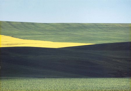 Franco Fontana, Modena 1933, Landscape Basilicata, Italy, 1995 (stampa 2002),...