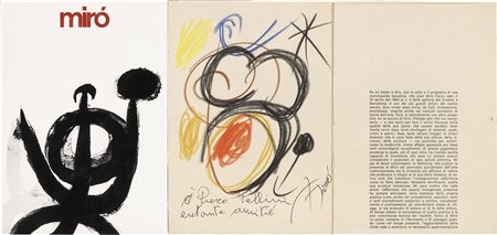 Joan Miró, Barcellona 1893 - Palma di Maiorca 1983, Senza titolo, Pastello su...