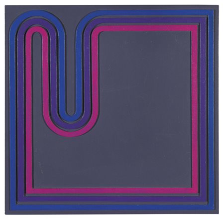 Hugo Rodolfo Demarco, Buenos Aires 1932 - Parigi 1995, Relief couleur, 1984,...