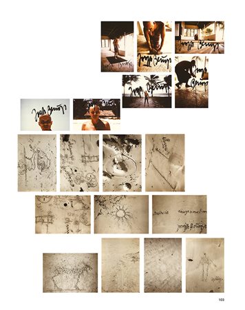 JOSEPH BEUYS (1921 - 1986) Sandzeichnungen 1975 7 fotografie, 11 stampe e 6...