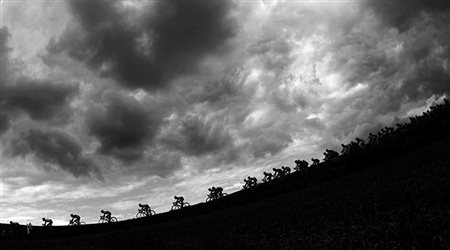 ALESSANDRO TROVATI (1971) Giro d'Italia 2017 Stampa in bianconero 70 x 120 cm...