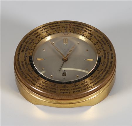 GUBELIN (XX SECOLO) Orologio da tavolo. . Cm 11,00 x 4,00 x 11,00. Presente...