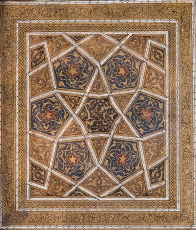 Arte Islamica Frontespizio di Corano Egitto o Levante, XIV secolo . -. Cm...